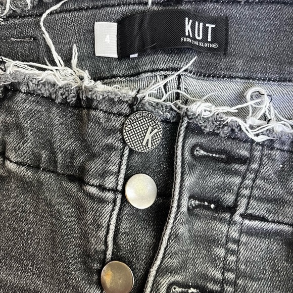 Kut from the Kloth Black Skinny Jeans - Picture 4 of 6